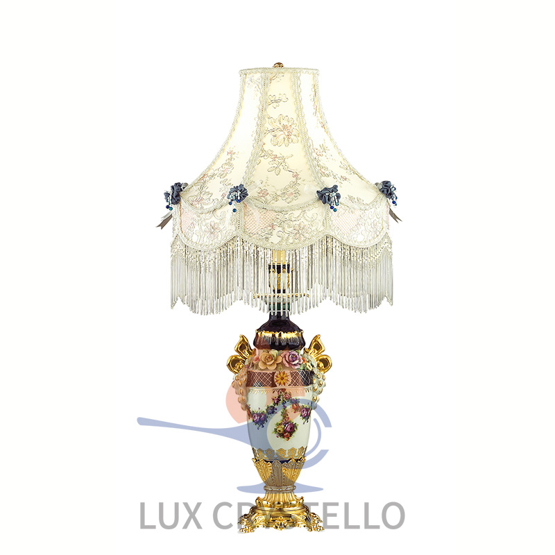 french toile lampshade