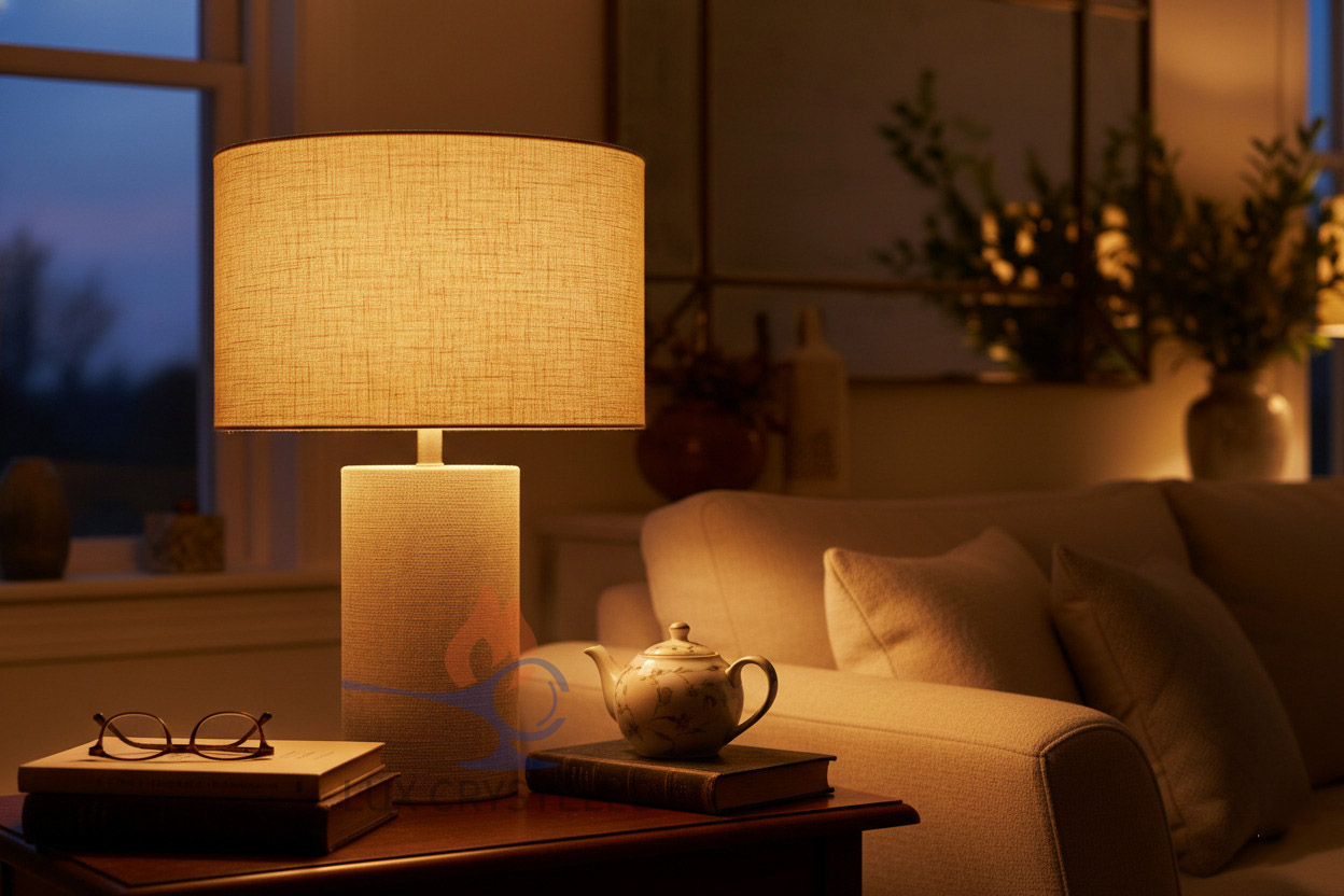 custom drum lampshade