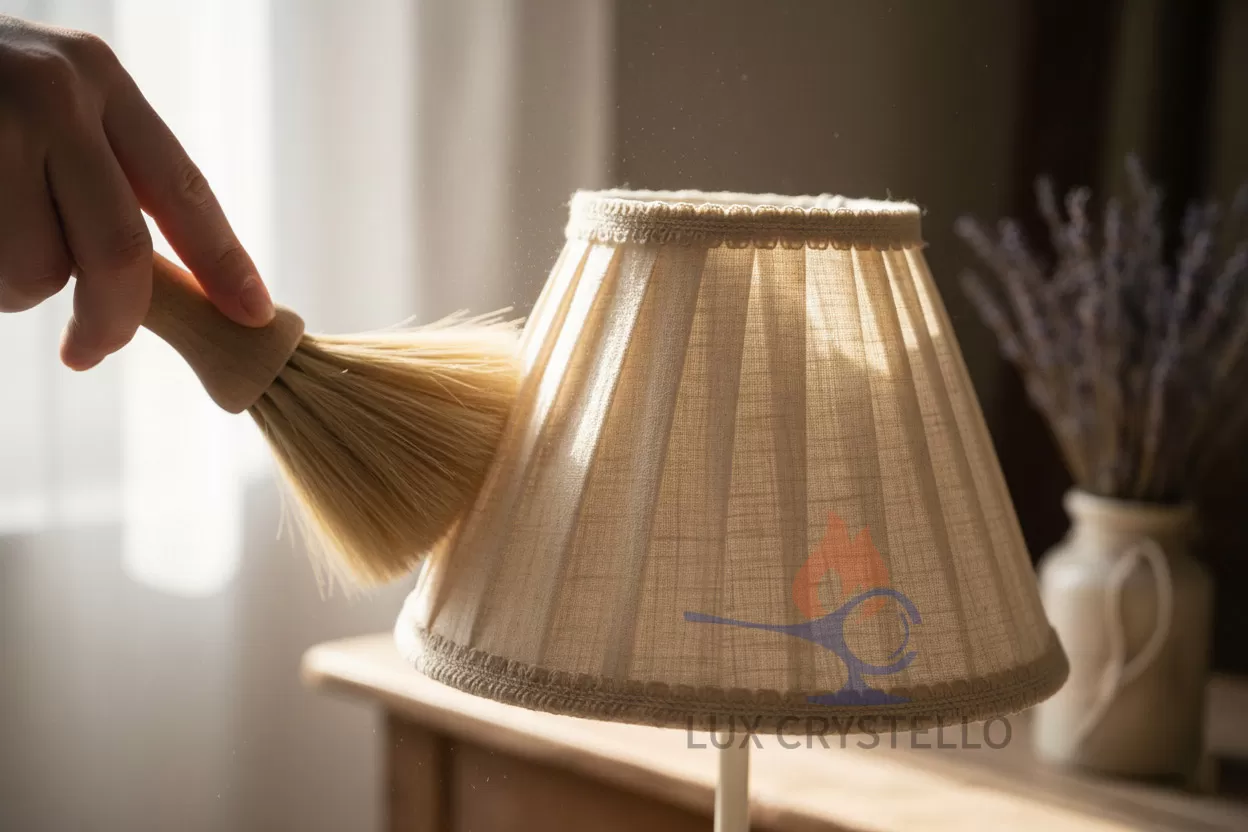 small lampshade care tips