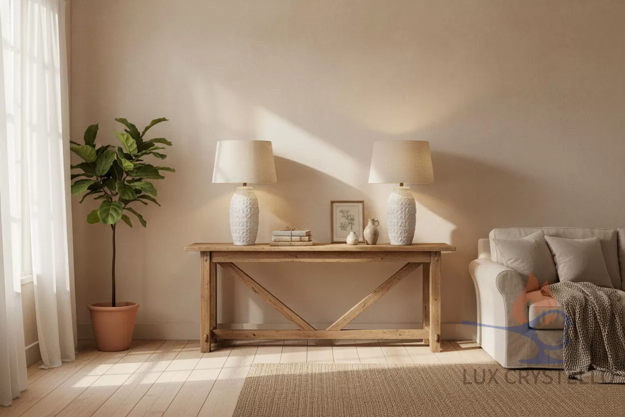 french country lamps set of 2