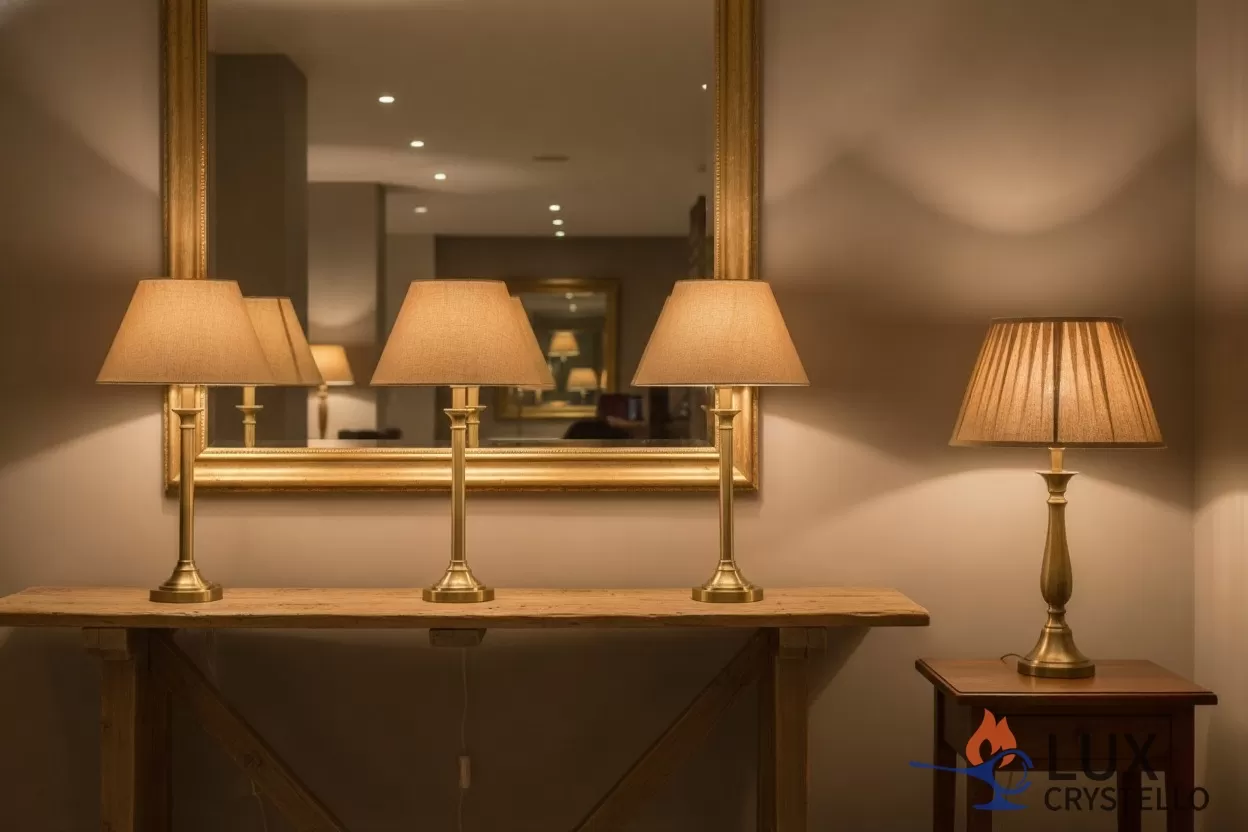 rustic table lighting