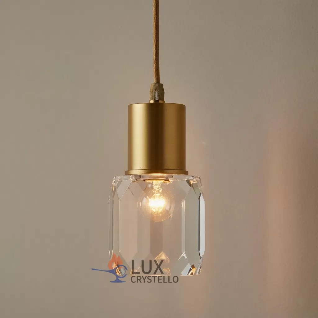 antique brass pendant light