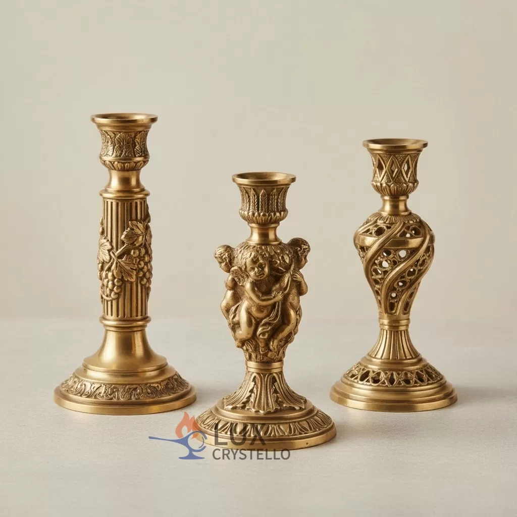Brass Candlestick Holders — Artful Engineering Behind the Glow Brass Candlestick Holders — Artful Engineering Behind the Glow