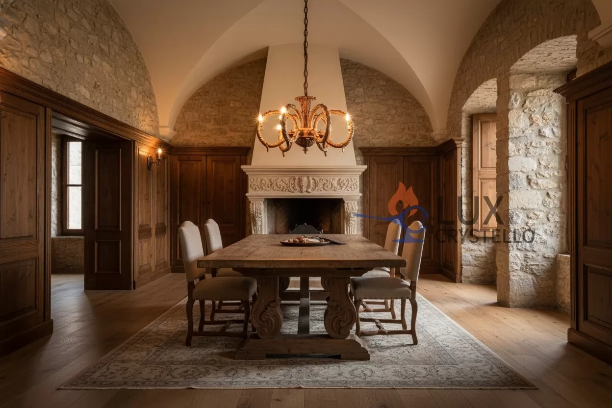 lost wax copper chandelier