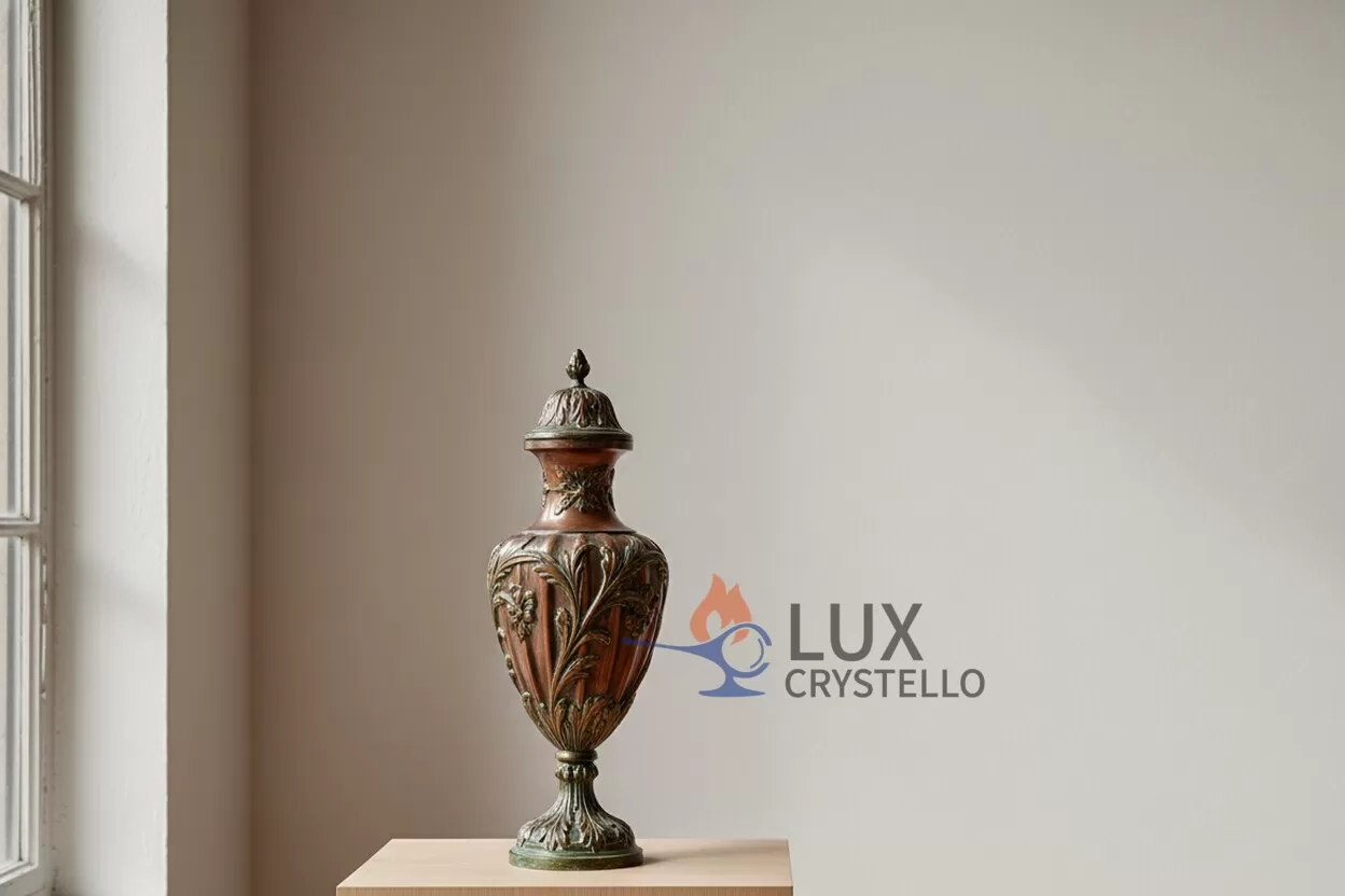 vintage french copper ornament