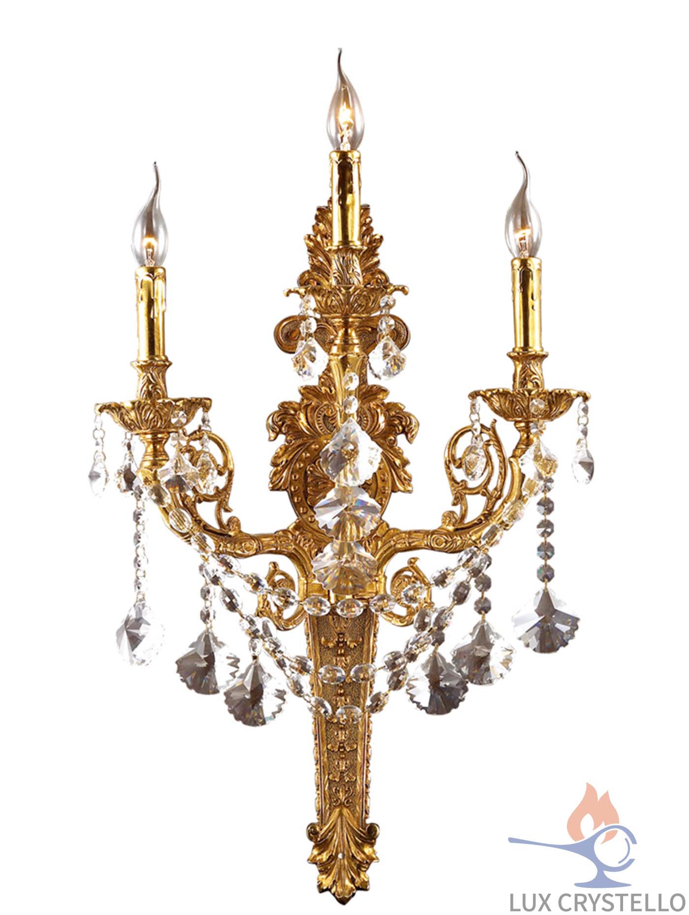 french style Brass wall lamps manufacturer-MB1162-3