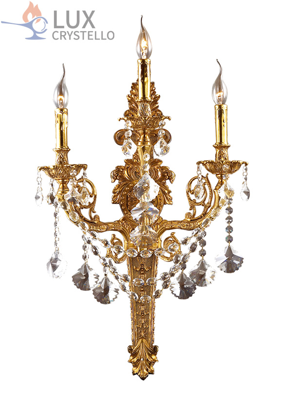 french style Brass wall lamps manufacturer-MB1162-3