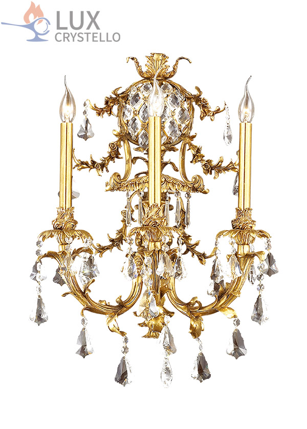 french style Brass wall lamps manufacturer-MB1167-3