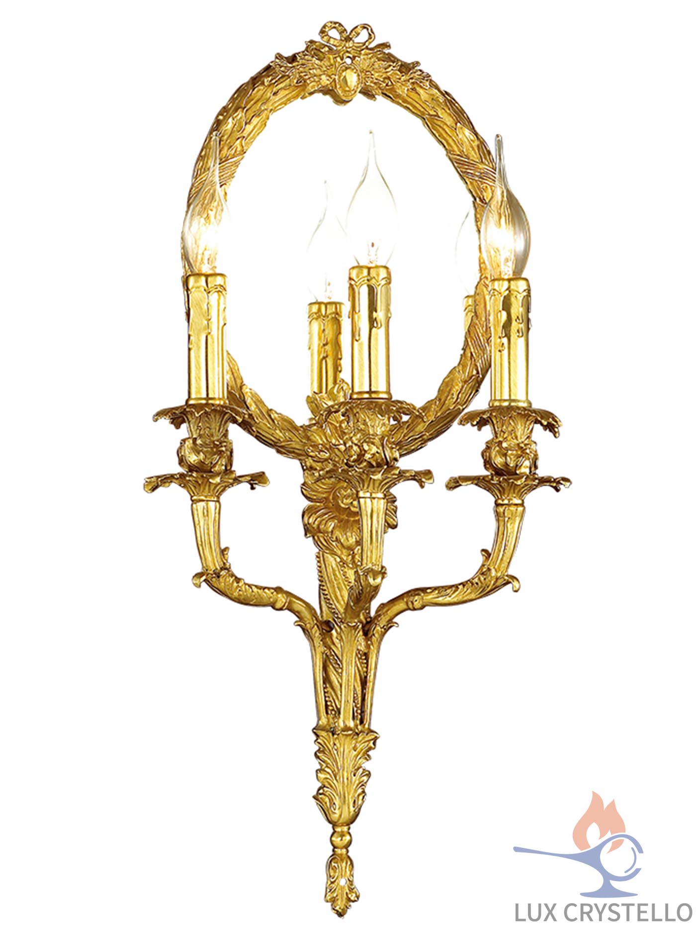 french style Brass wall lamps manufacturer-MB1310-3
