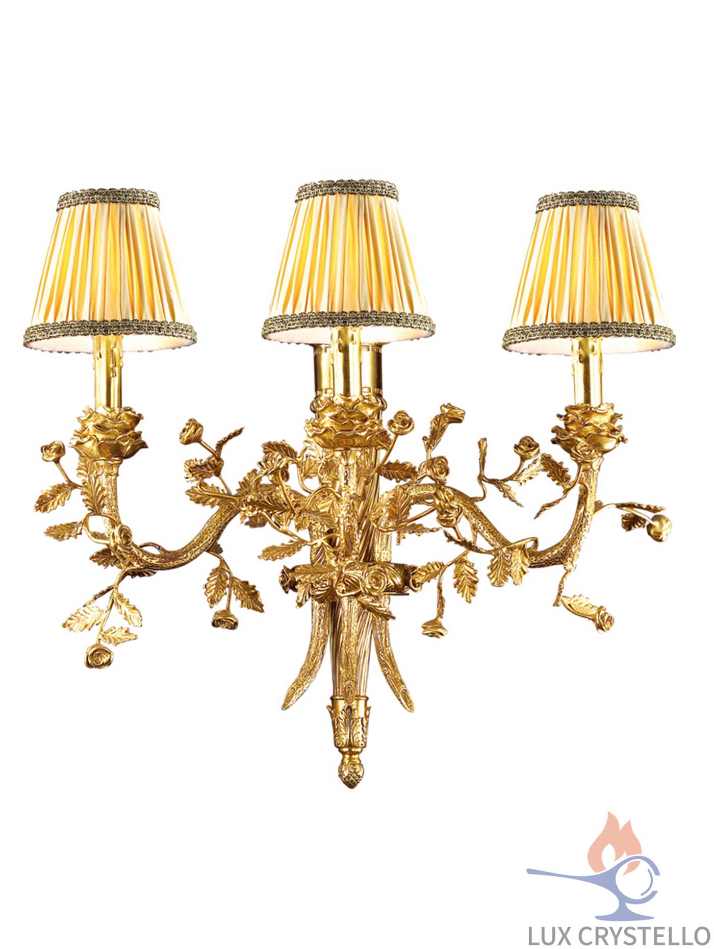 french style Brass wall lamps manufacturer-MB1324-3