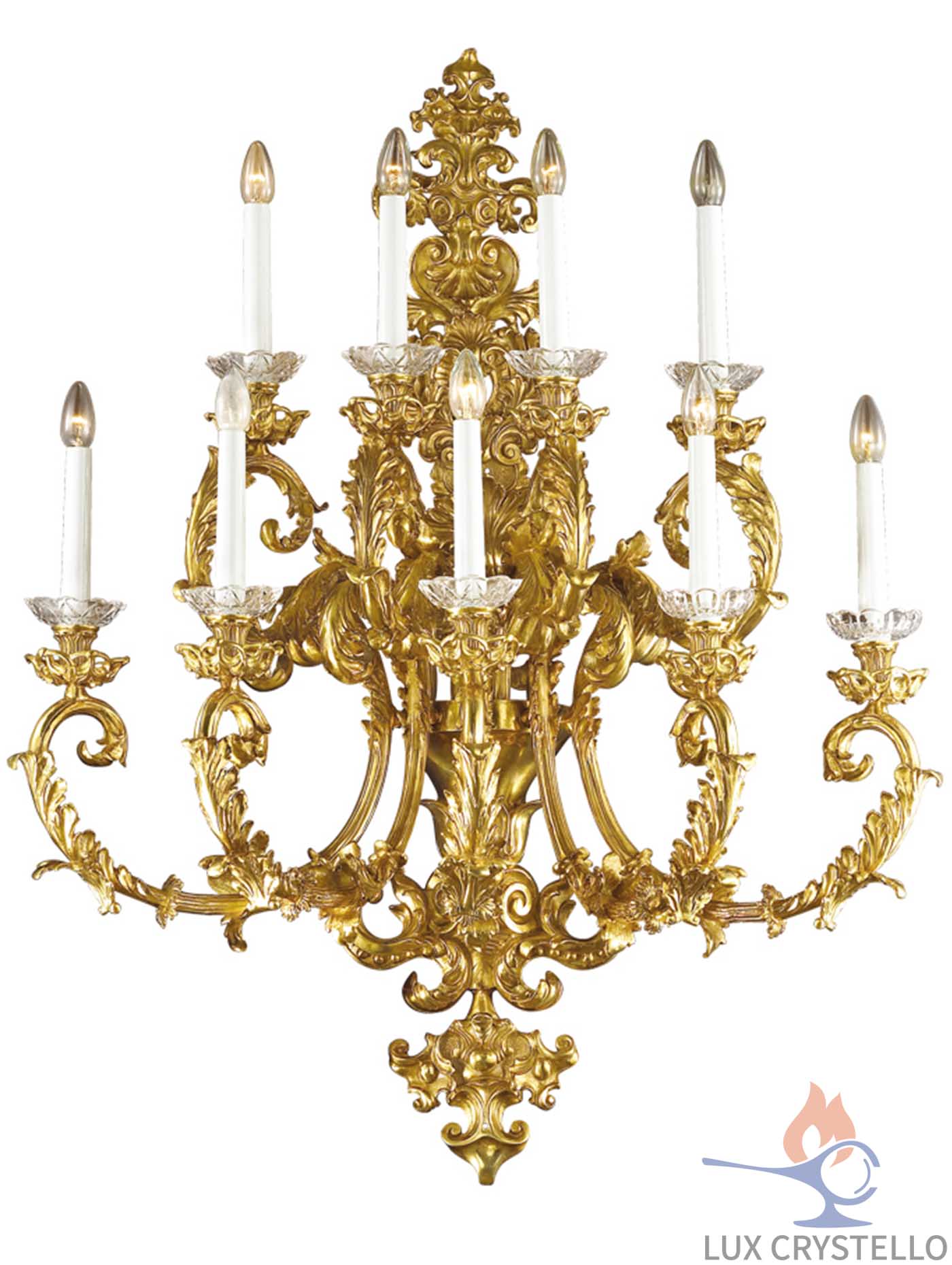 french style Brass wall lamps manufacturer-MB1335-5+4
