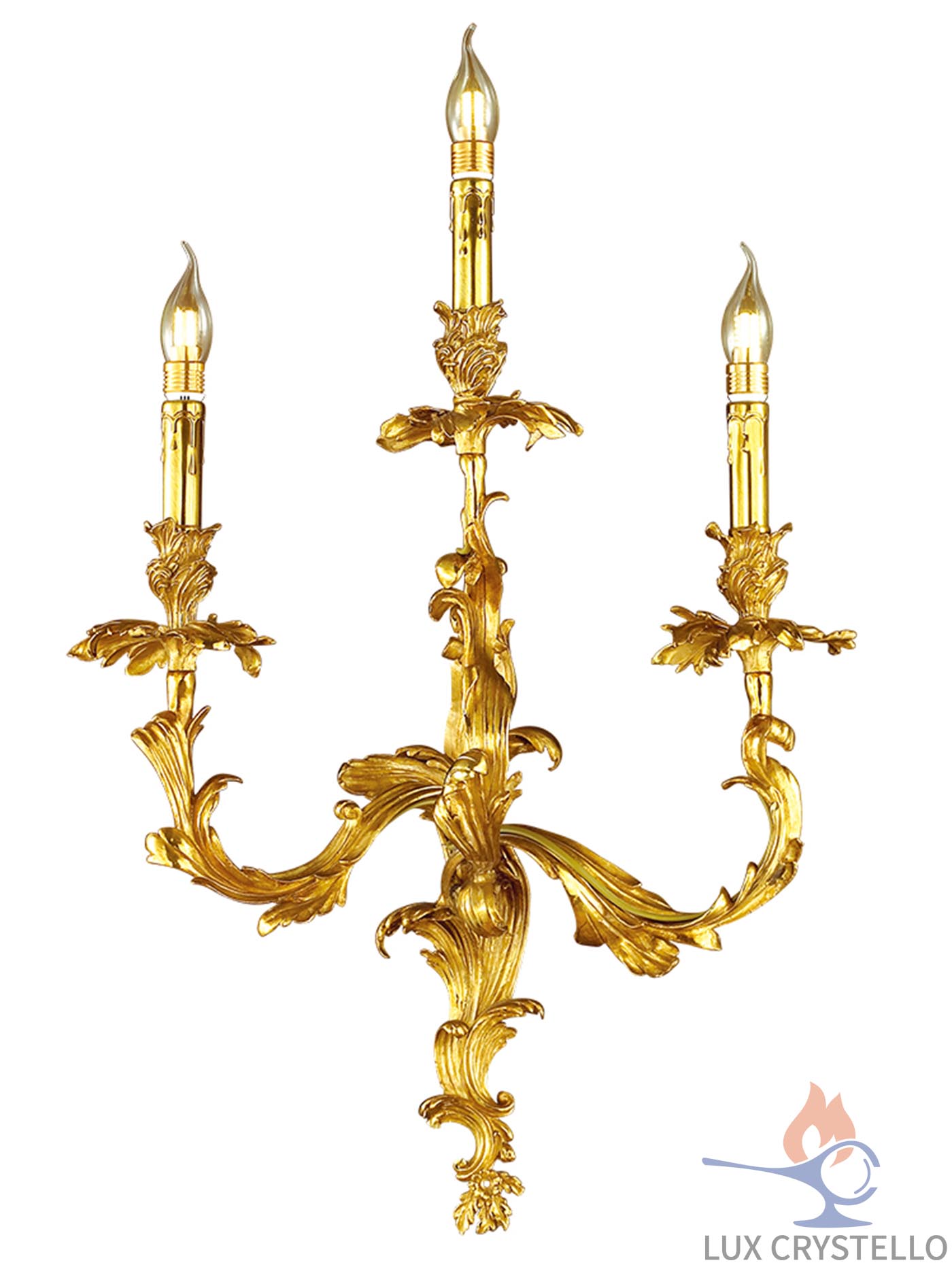french style Brass wall lamps manufacturer-MB1346-3B
