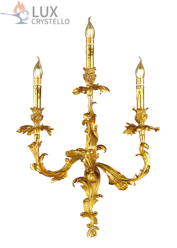 french style Brass wall lamps manufacturer-MB1346-3B french style Brass wall lamps manufacturer-MB1346-3B