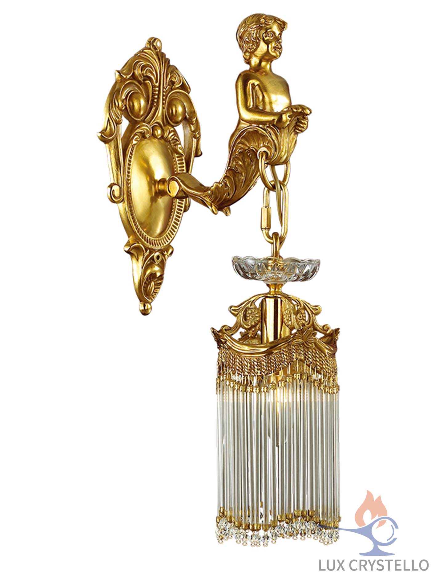 french style Brass wall lamps manufacturer-MB1422-1A