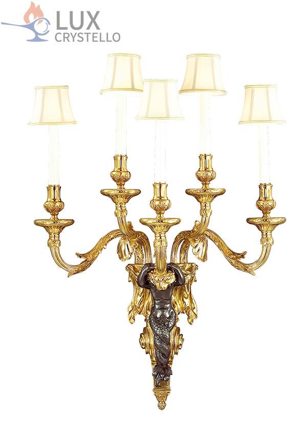 french style Brass wall lamps manufacturer-MB1550-5
