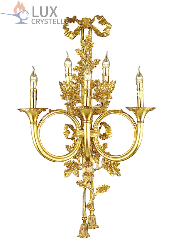 french style Brass wall lamps manufacturer-MB1561-5