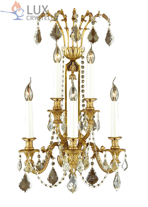 french style Brass wall lamps manufacturer-MB1569-5