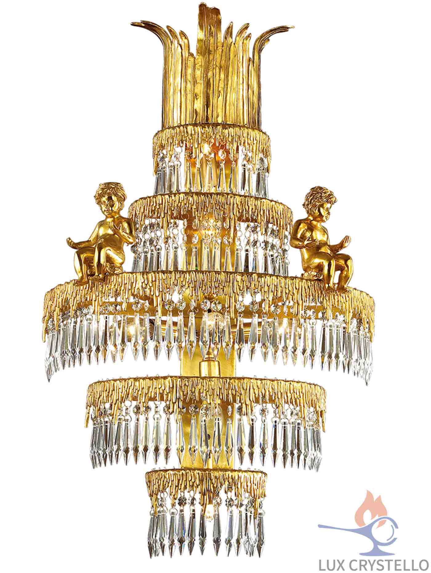 french style Brass wall lamps manufacturer-MB1584-7