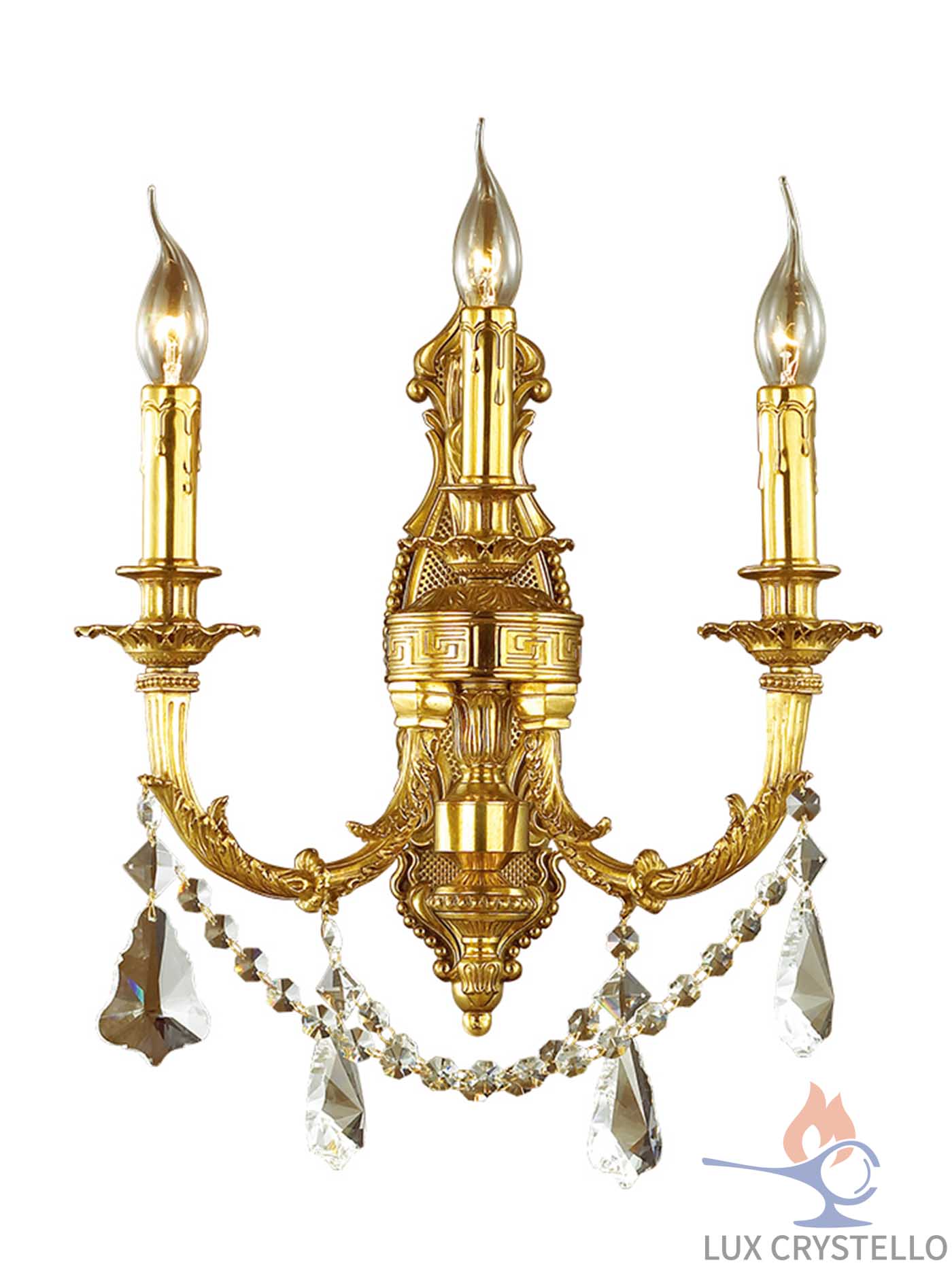 french style Brass wall lamps manufacturer-MB1609-3