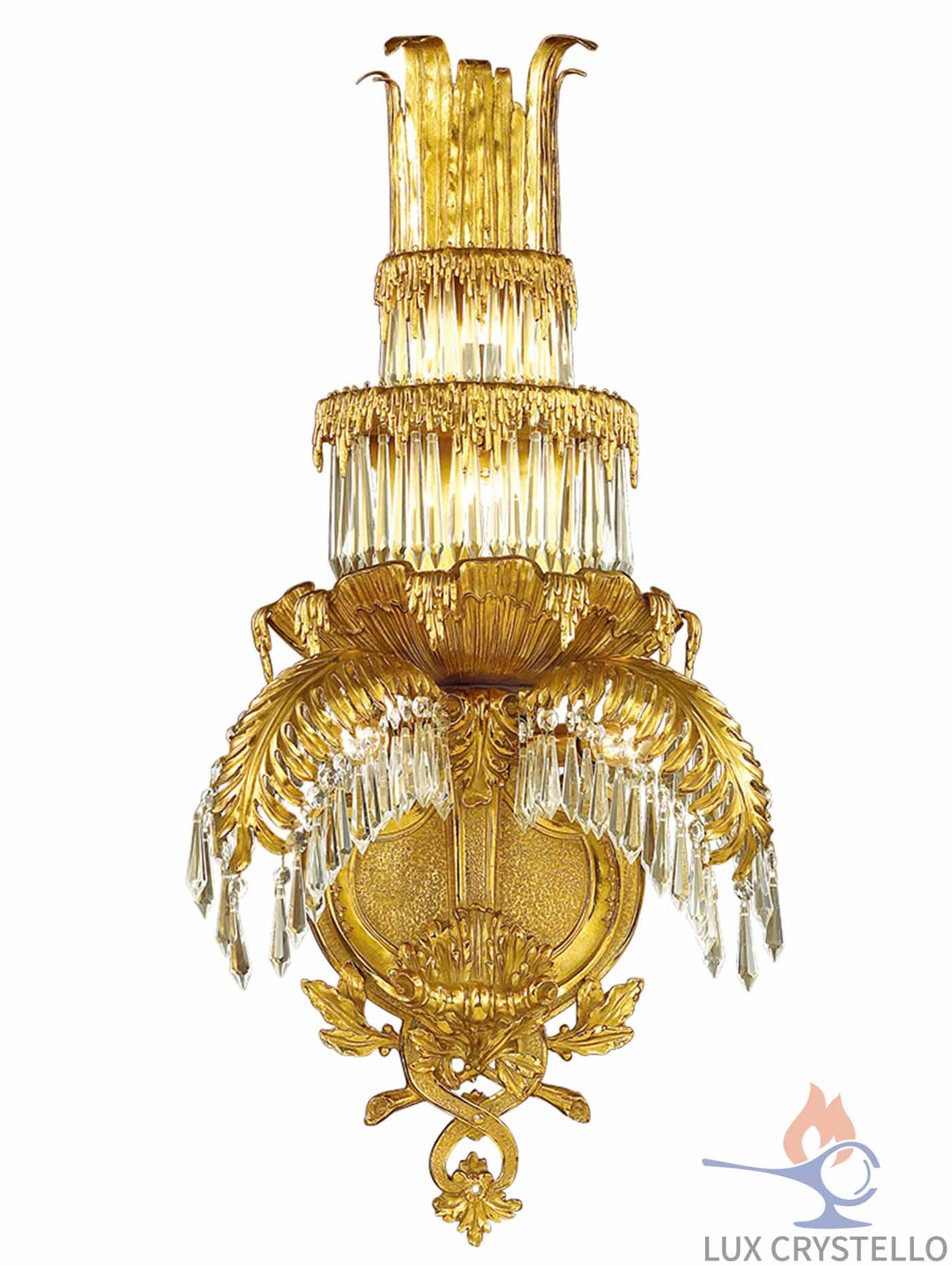 french style Brass wall lamps manufacturer-MB1627-4
