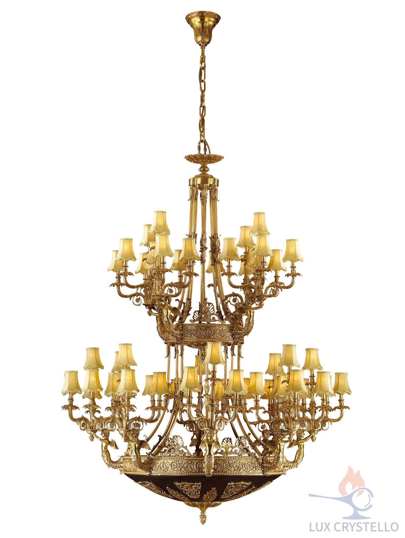 french style Brass chandelier manufacturer-MD0603-40+20