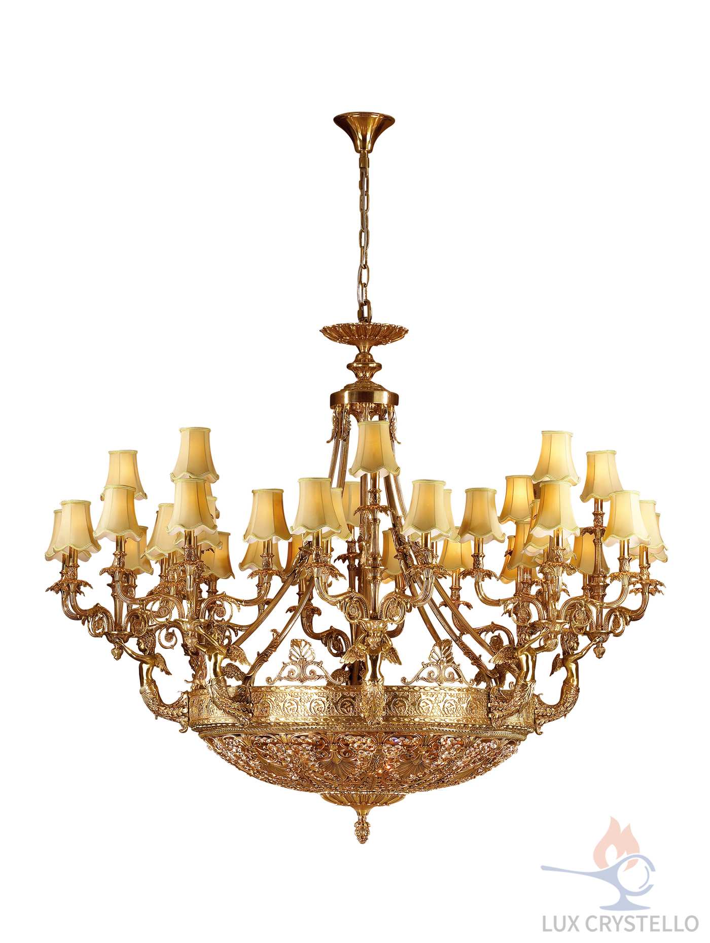french style Brass chandelier manufacturer-MD0603-40+3