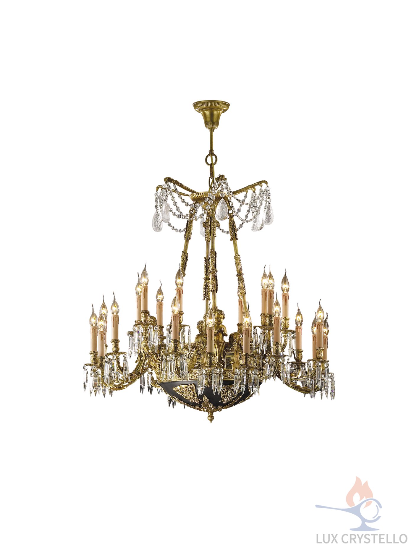 french style Brass chandelier manufacturer-MD0747-24