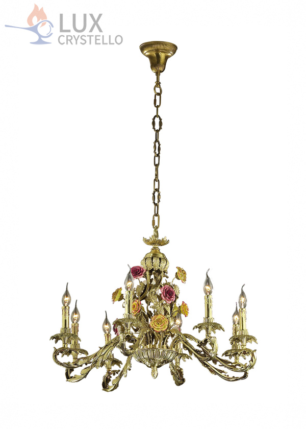 french style Brass chandelier manufacturer-MD1014-8 D84xH64CM