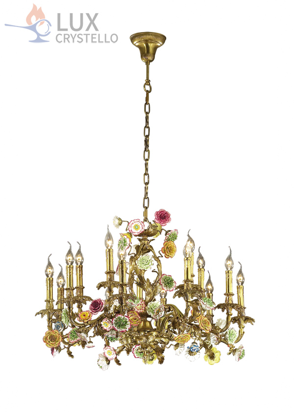 french style Brass chandeliers manufacturer-MD1017-15 french style Brass chandeliers manufacturer-MD1017-15