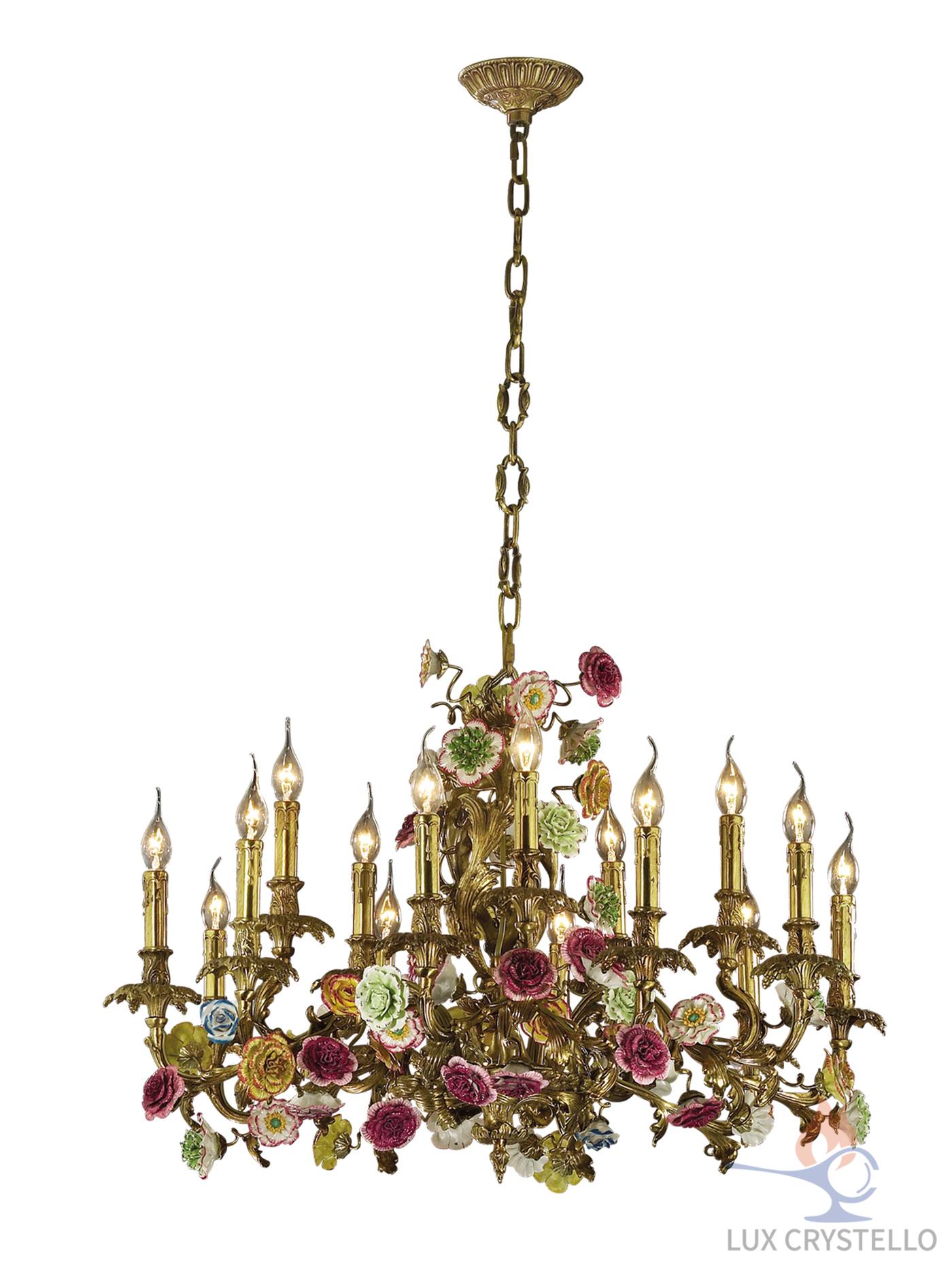 french style Brass chandeliers manufacturer-MD1017-18