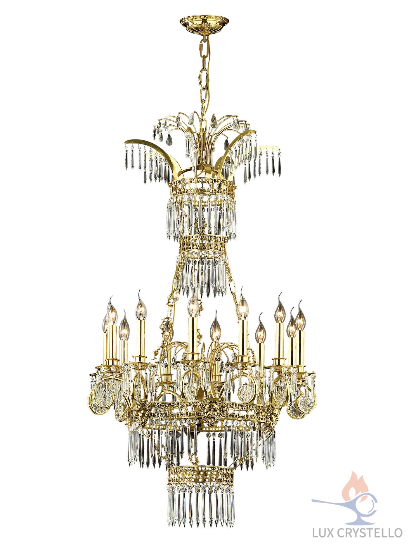 french style Brass chandeliers manufacturer-MD1026-12