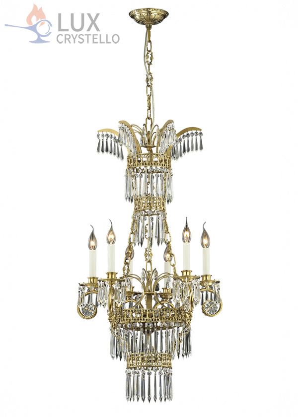 french style Brass chandeliers manufacturer-MD1026-6 french style Brass chandeliers manufacturer-MD1026-6