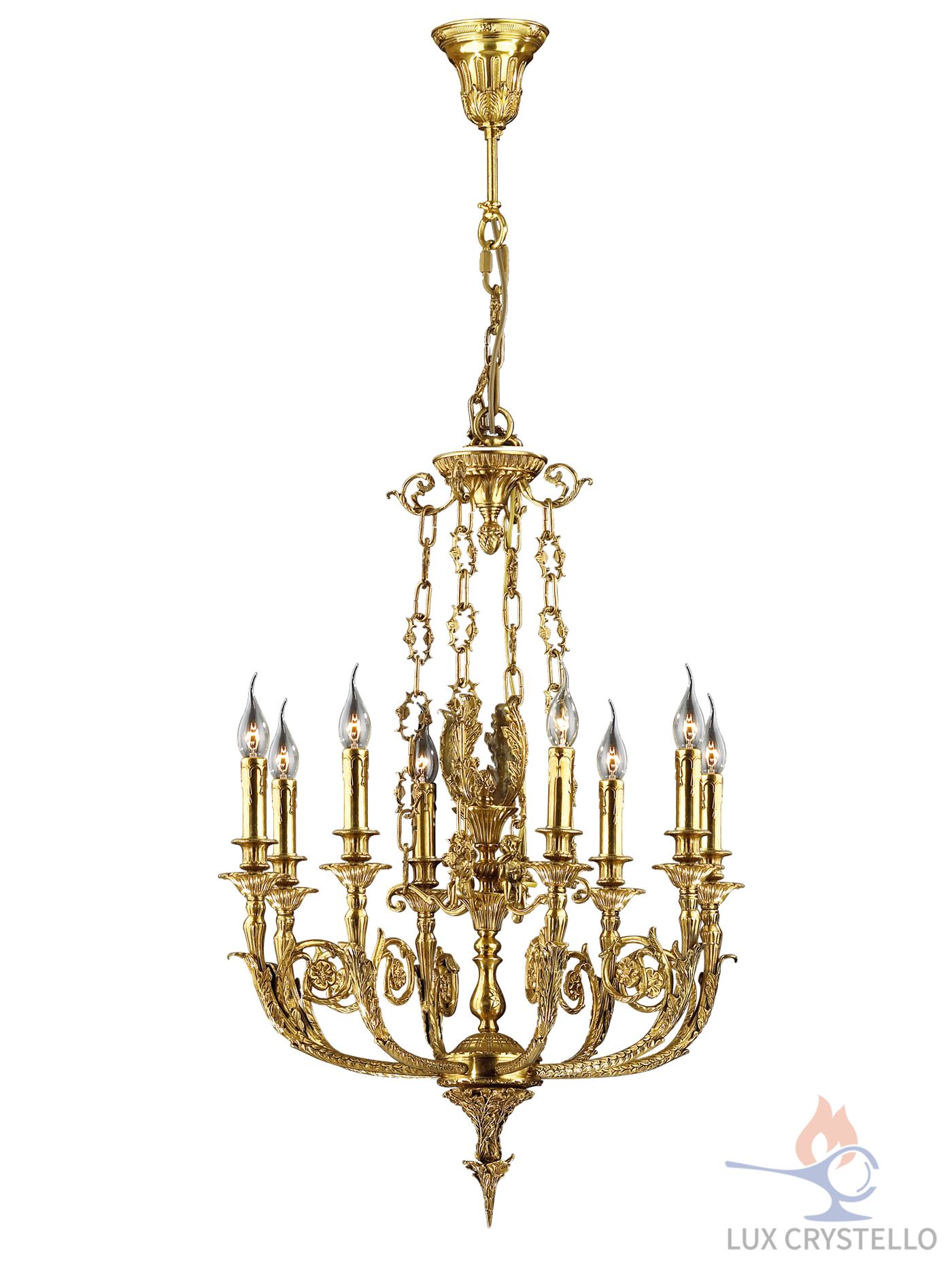 french style Brass chandeliers manufacturer-MD1112-8