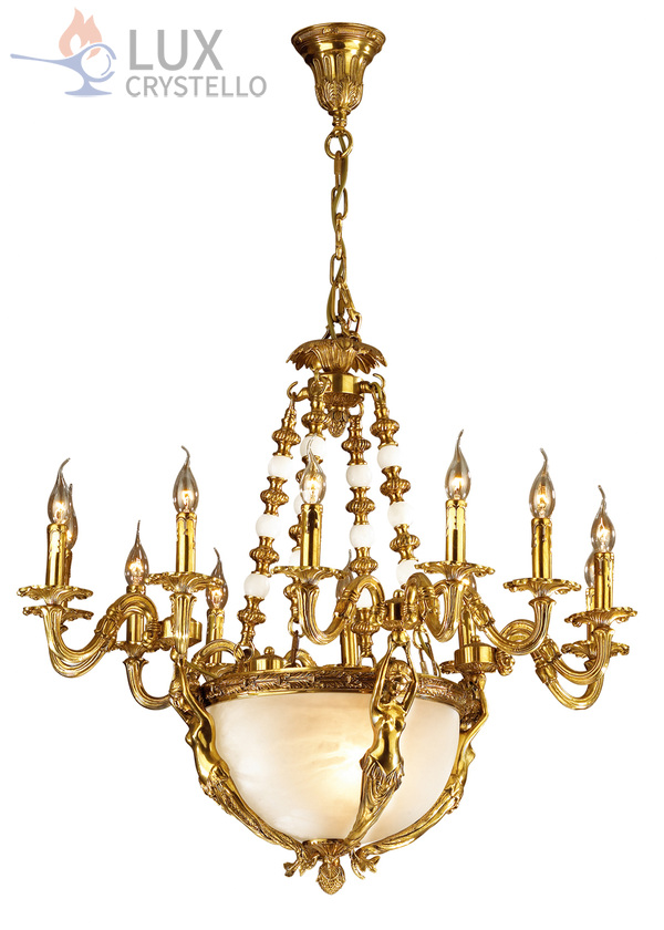 french style Brass chandeliers manufacturer-MD1113-12+3 french style Brass chandeliers manufacturer-MD1113-12+3