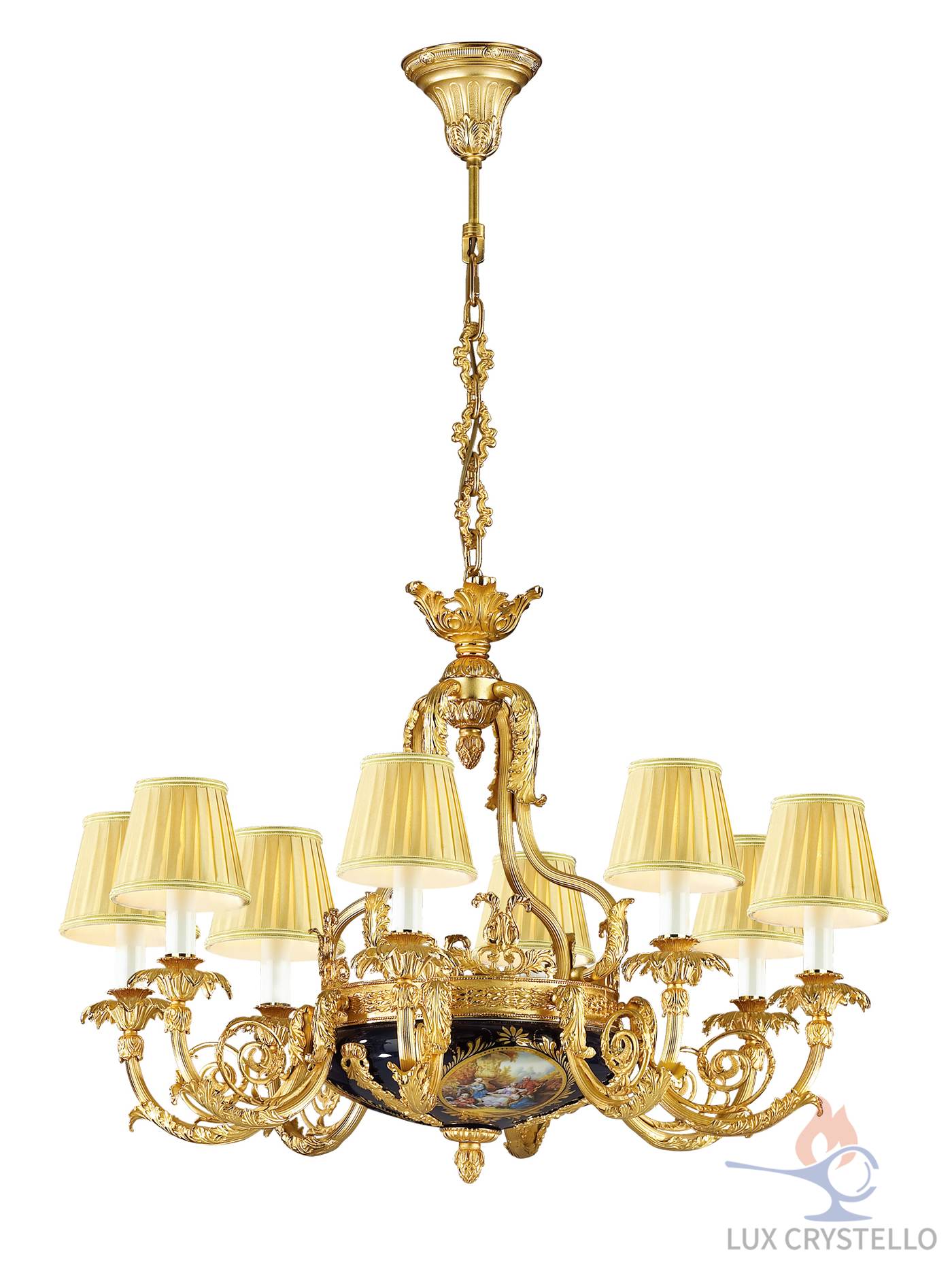 french style Brass chandeliers manufacturer-MD1128-8