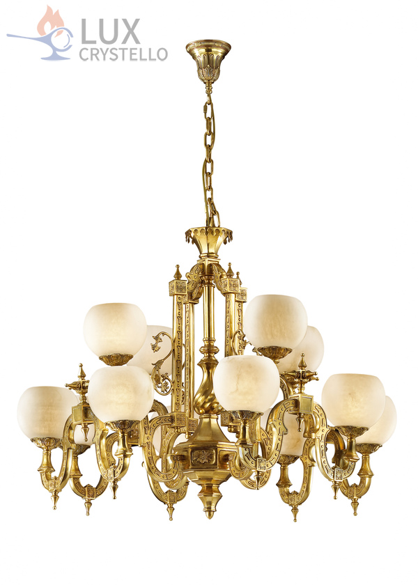 french style Brass chandeliers manufacturer-MD1140-8+4