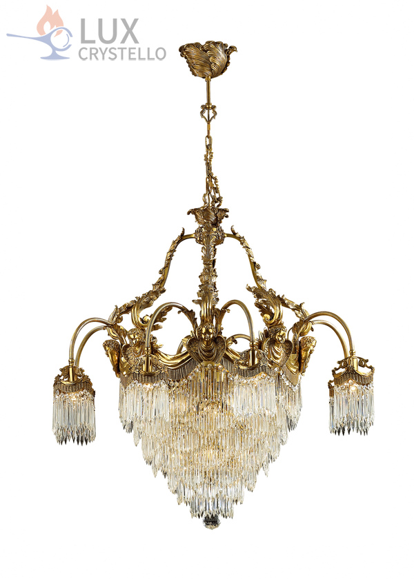 french style Brass chandeliers manufacturer-MD1142-8+4+2