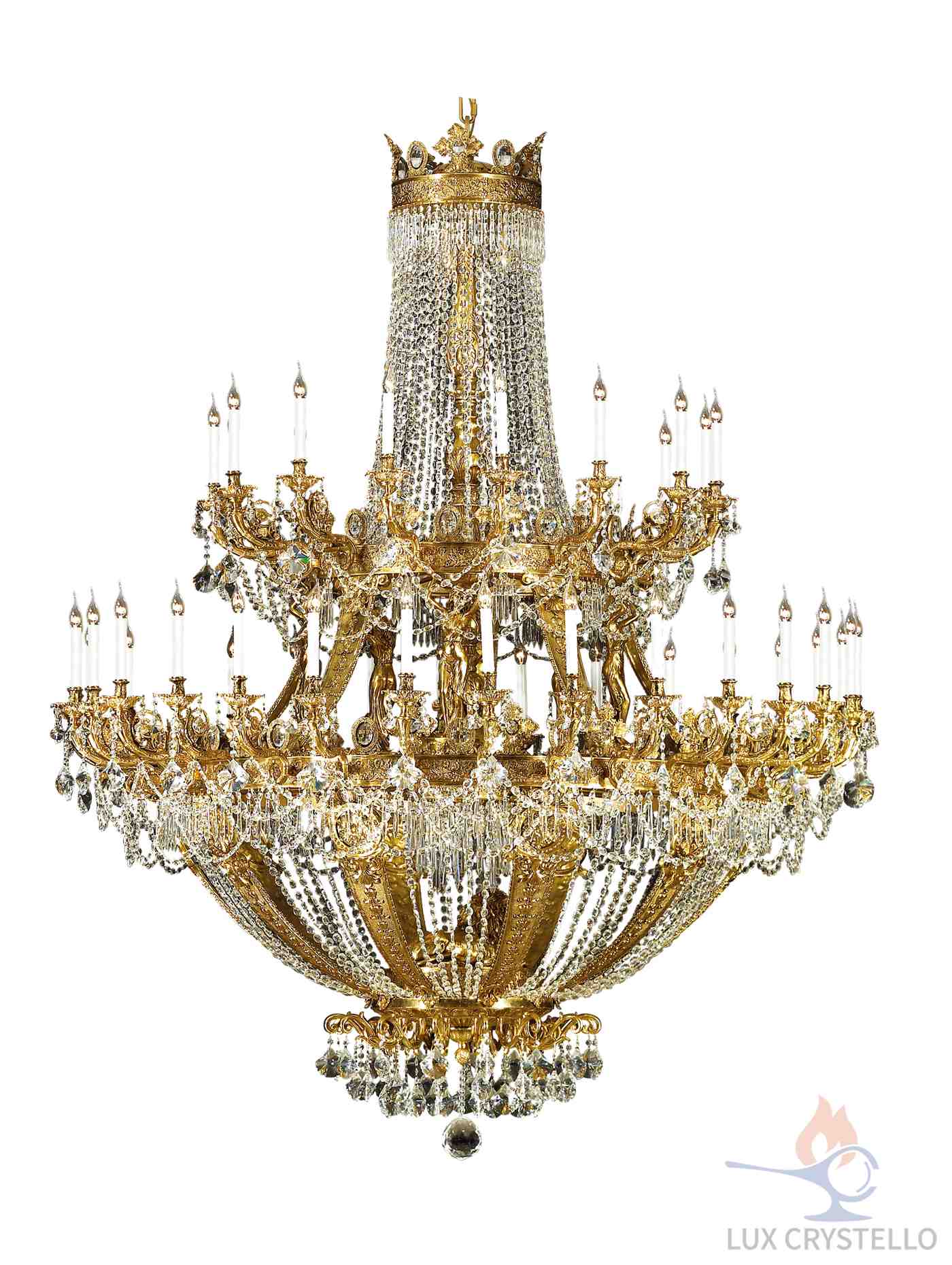 french style Brass chandeliers manufacturer-MD1162-48