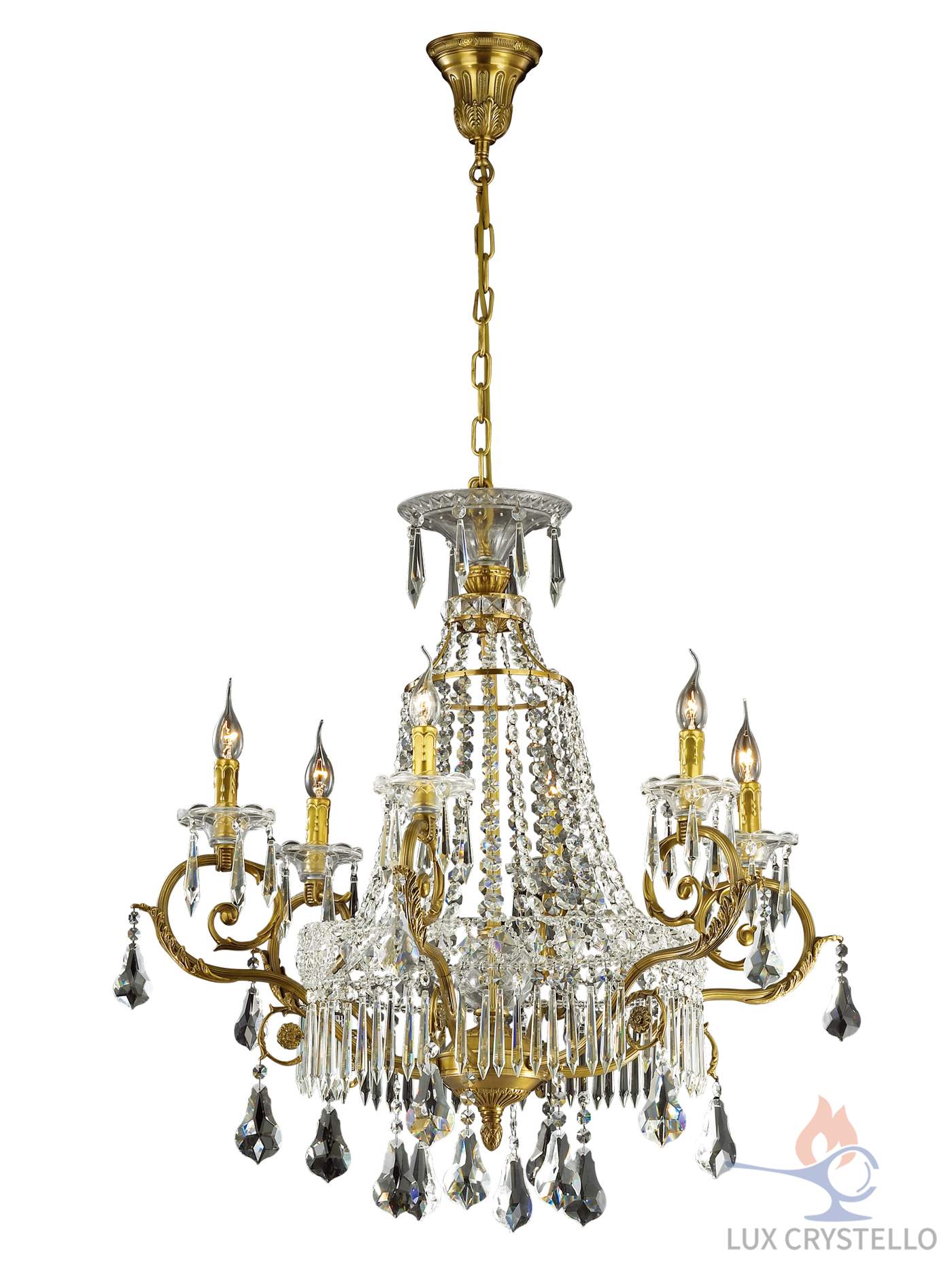 french style Brass chandeliers manufacturer-MD1163-6