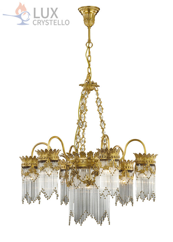 french style Brass chandeliers manufacturer-MD1164-6+1（1230used）