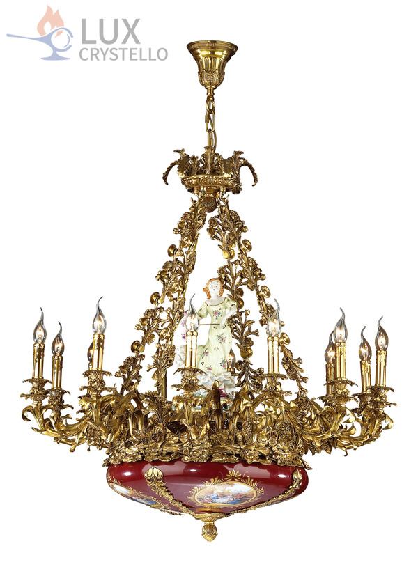 french style Brass chandeliers manufacturer-MD1171-12