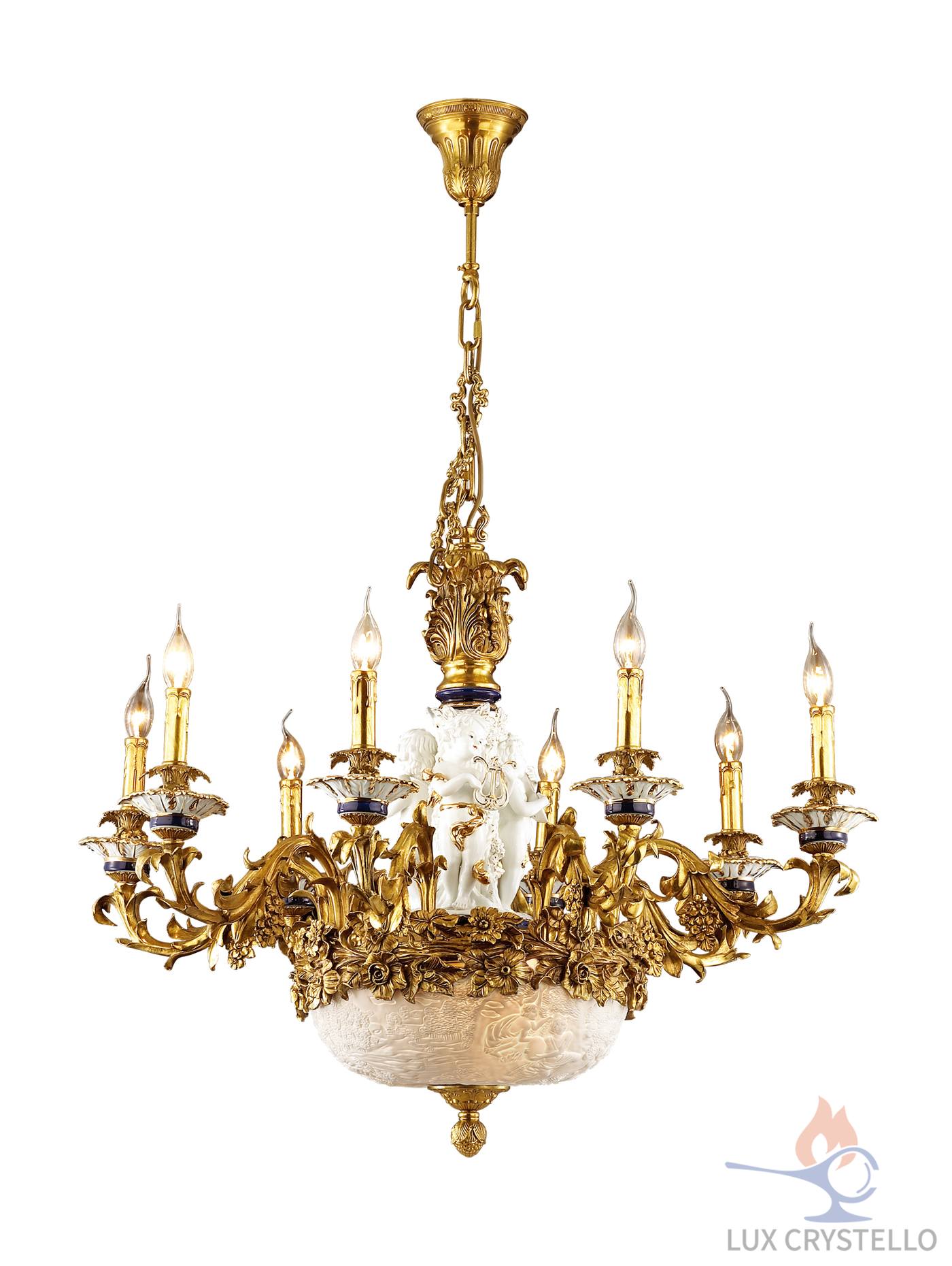 french style Brass chandeliers manufacturer-MD1171-8