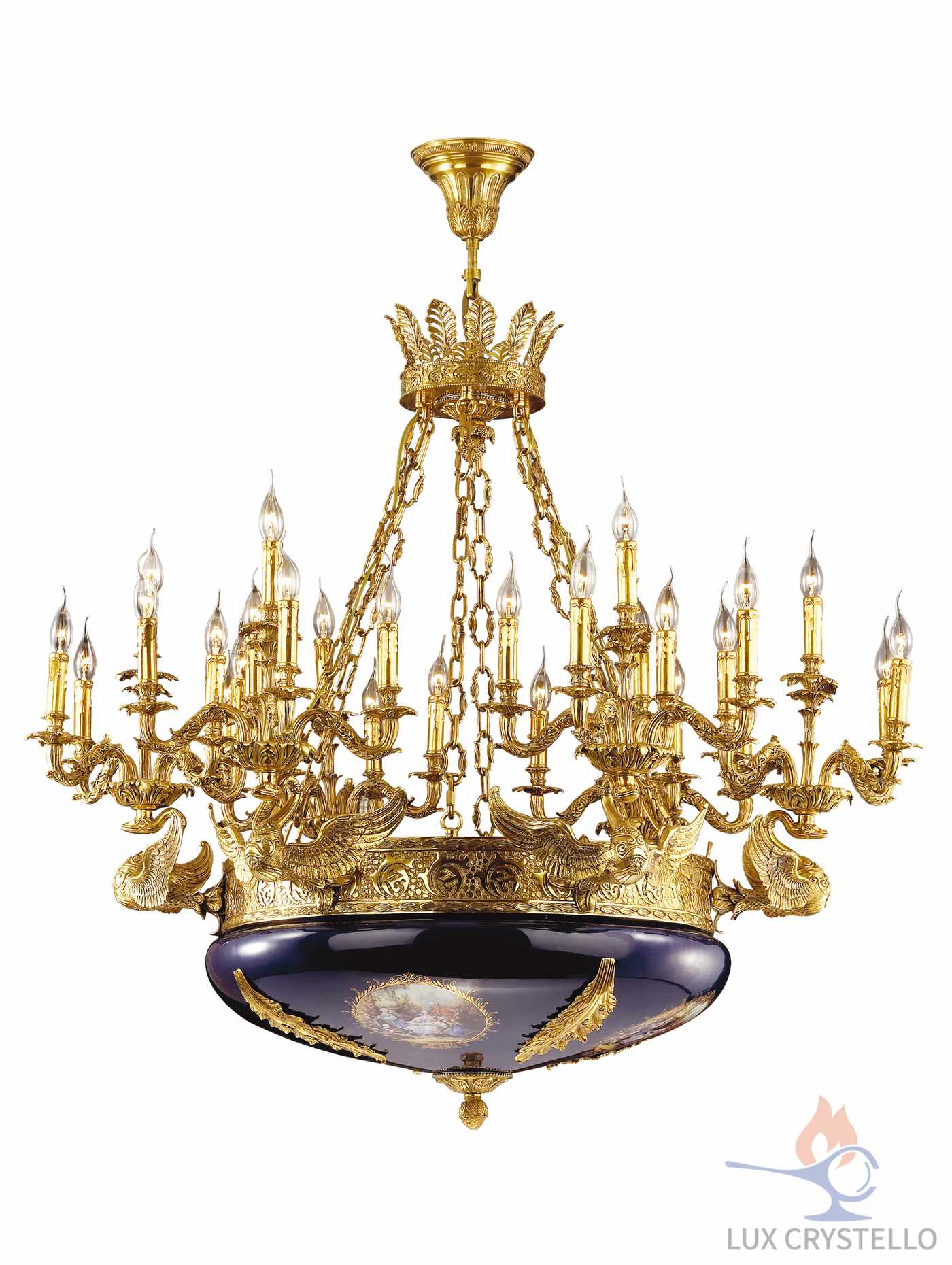 french style Brass chandeliers manufacturer-MD1203-30