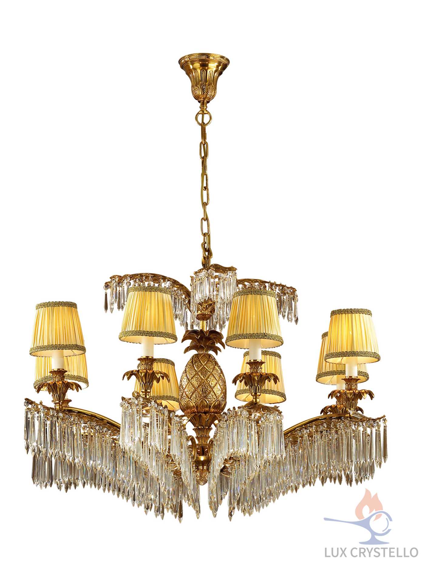french style Brass chandeliers manufacturer-MD1216-8B