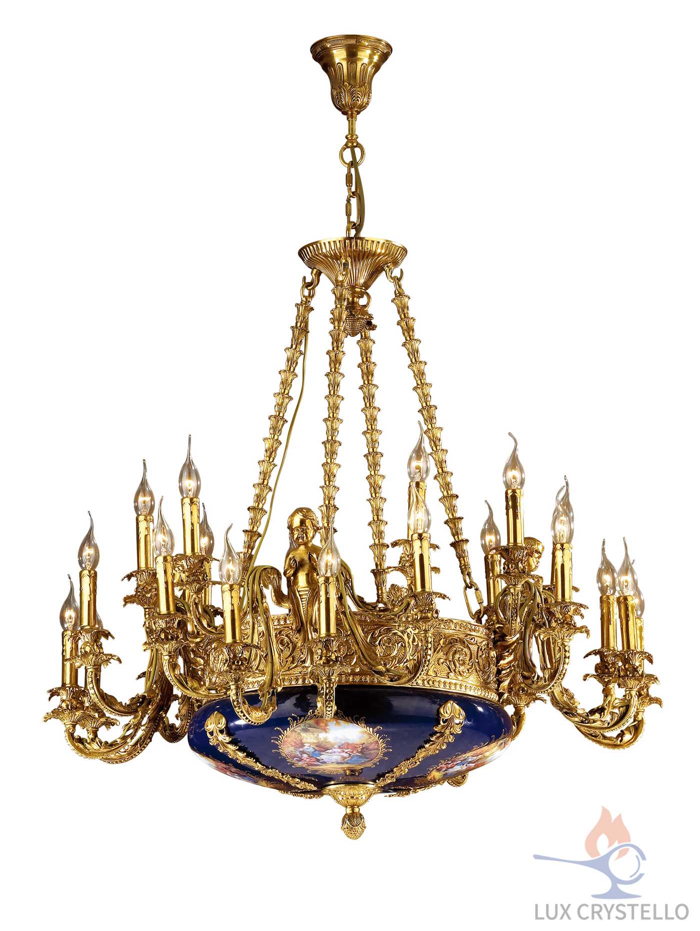 french style Brass chandeliers manufacturer-MD1226-24