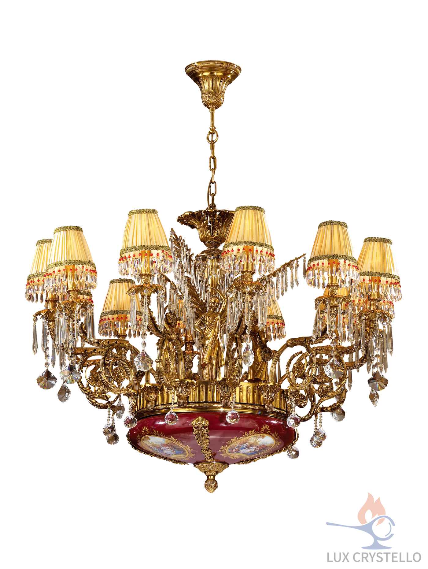 french style Brass chandeliers manufacturer-MD1234-12
