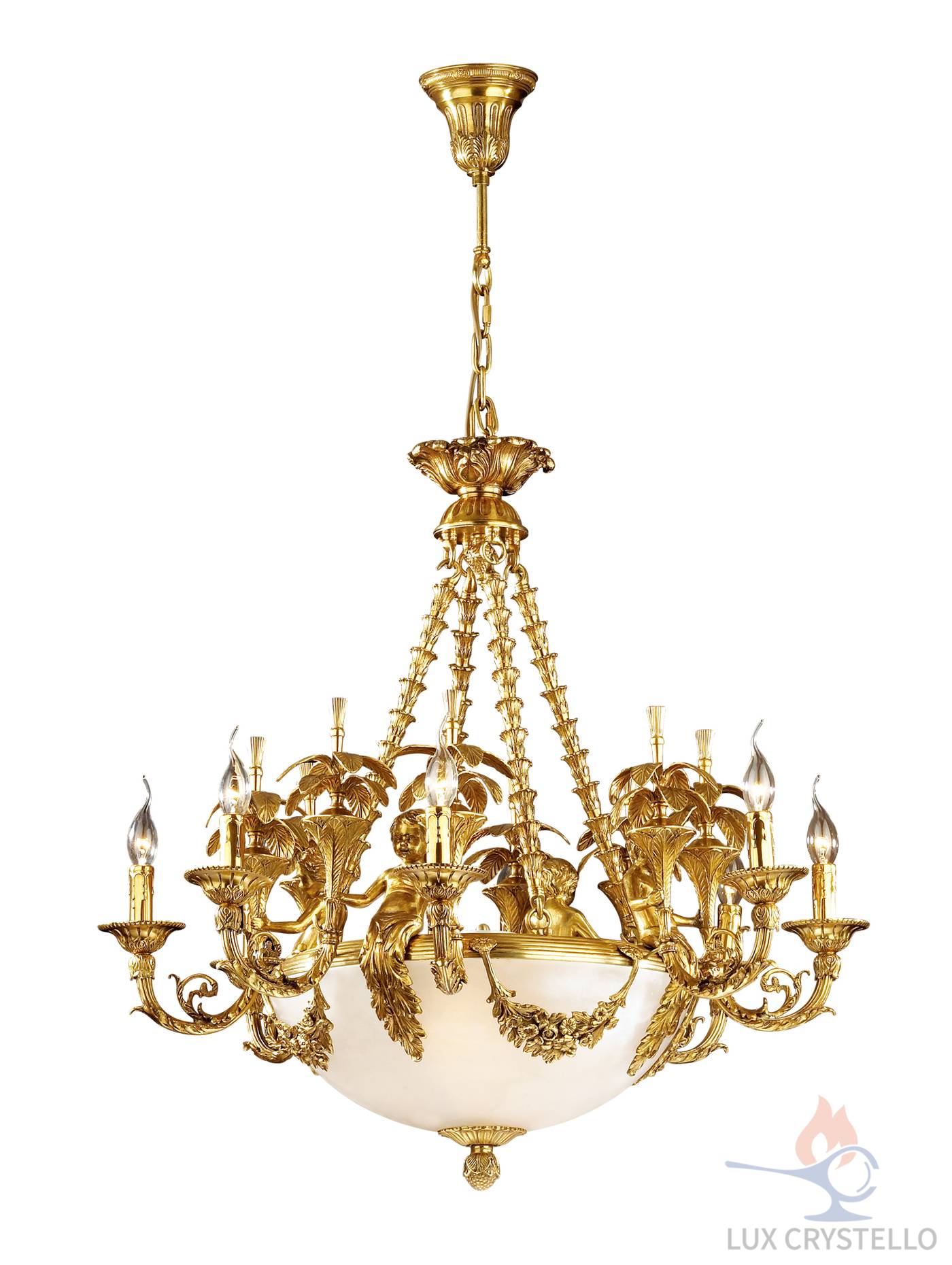 french style Brass chandeliers manufacturer-MD1236-8+2