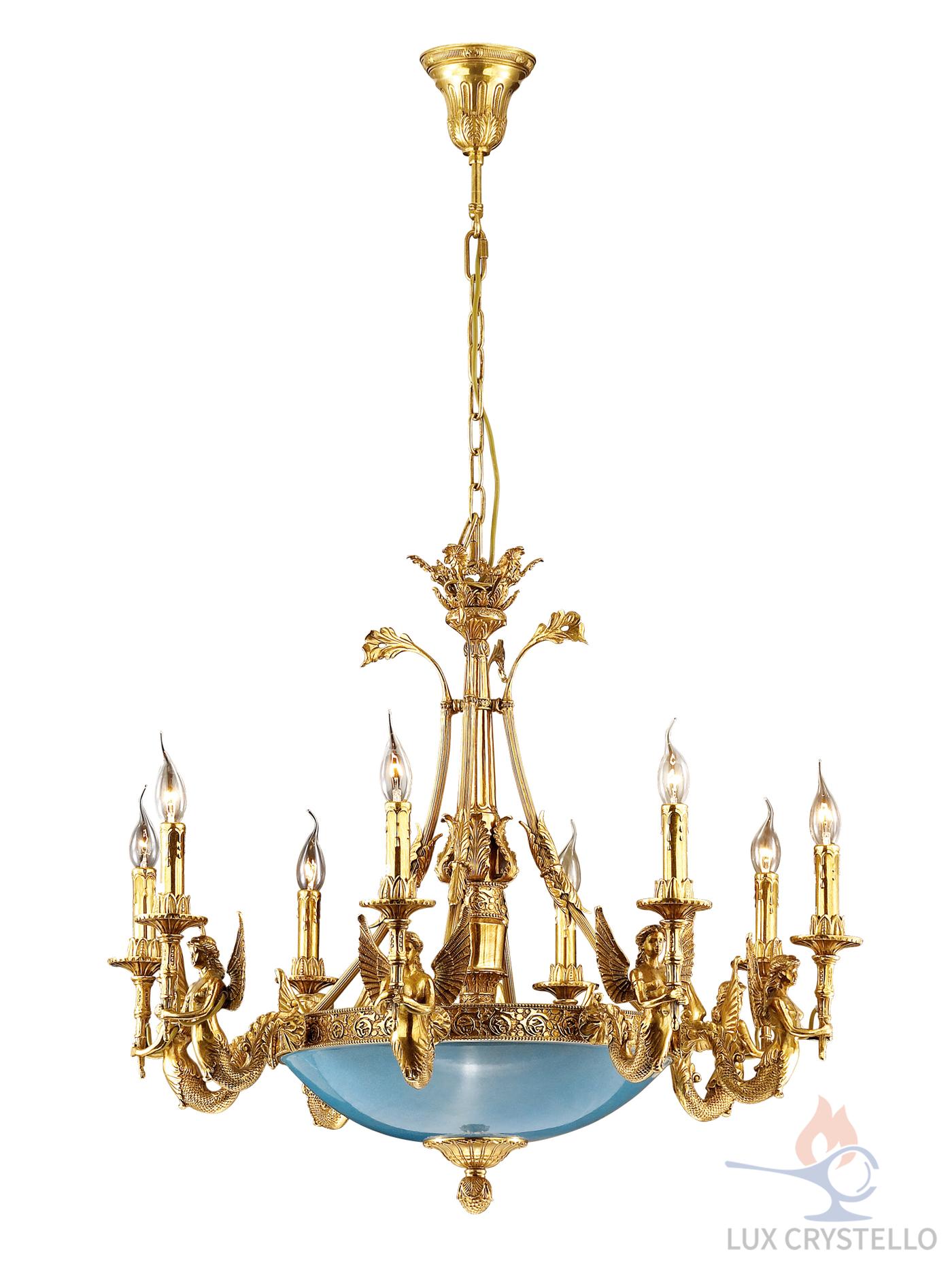 french style Brass chandeliers manufacturer-MD1239-8