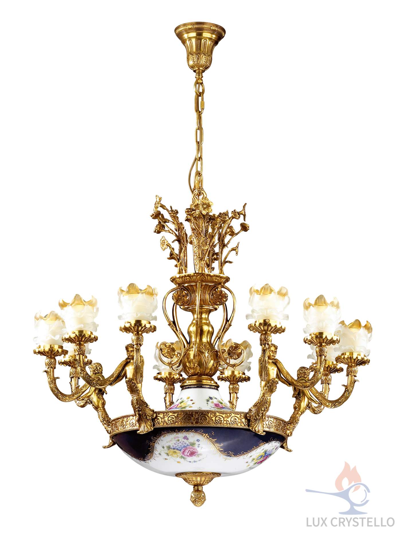 french style Brass chandeliers manufacturer-MD1240-10