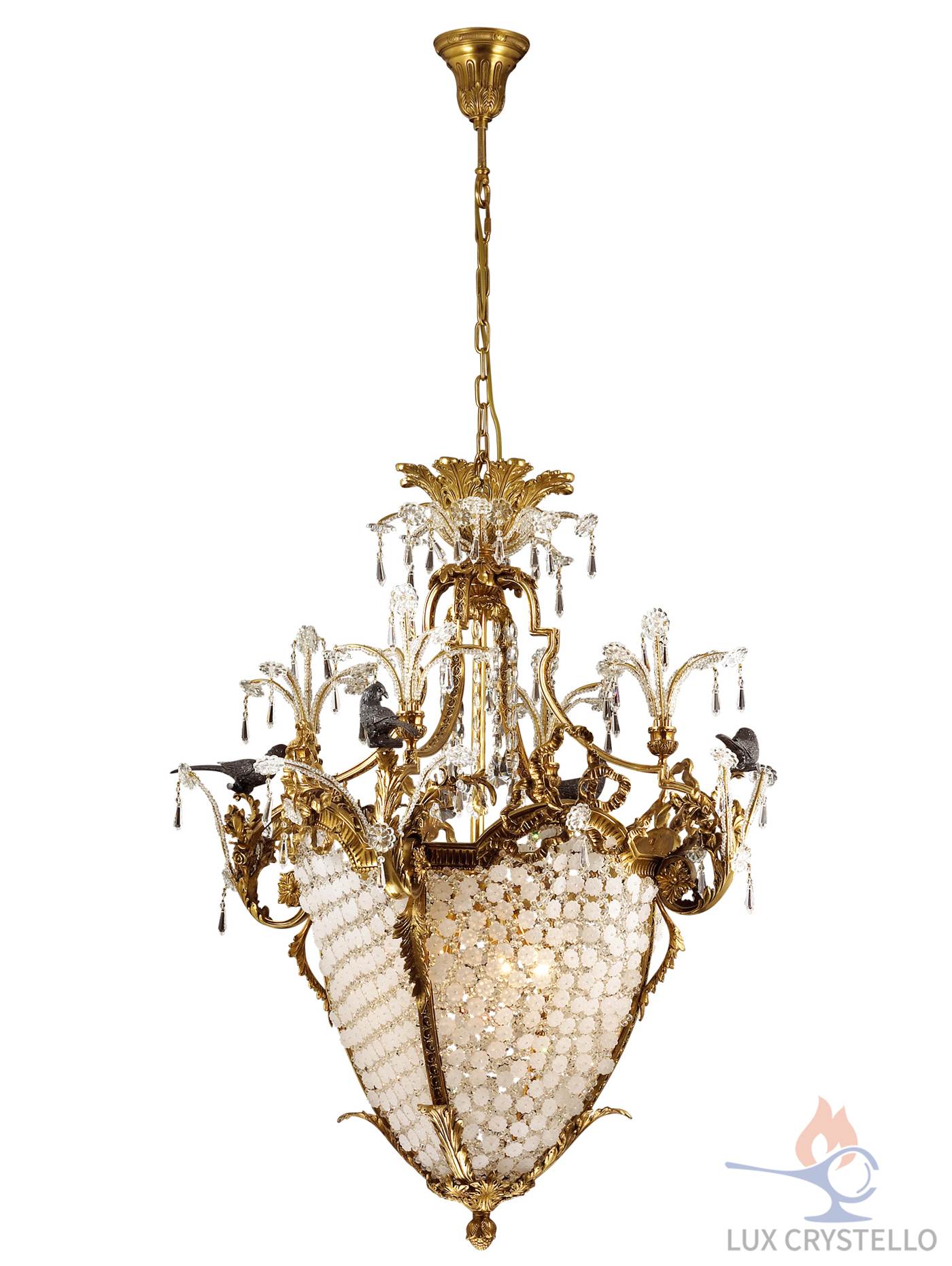 french style Brass chandeliers manufacturer-MD1250-4B